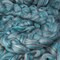 Designer Blend Shetland & Silk Roving for Spinning and Felting. Fancy, Colorful, Exotic - Limited Edition. Swan Song